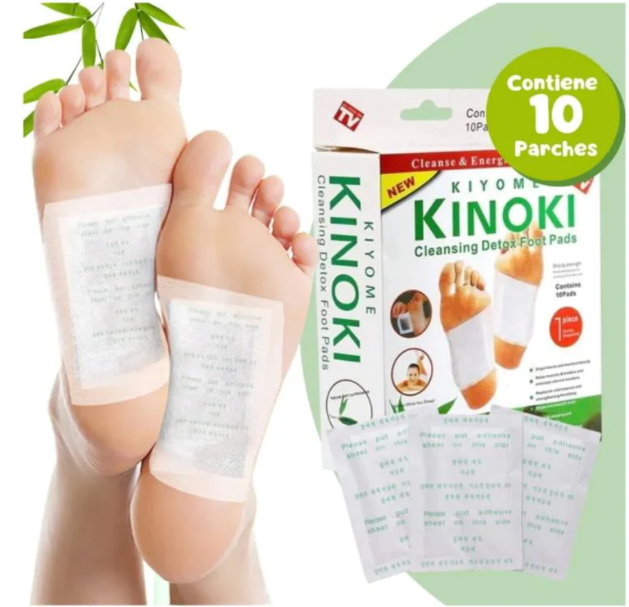 Parches Kinokis desintoxicantes PACK 10UND