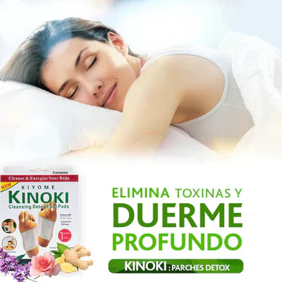 Parches Kinokis desintoxicantes PACK 10UND