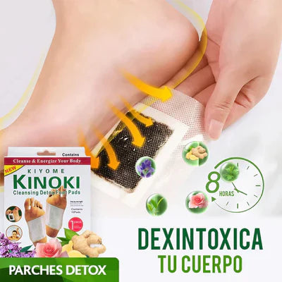 Parches Kinokis desintoxicantes PACK 10UND